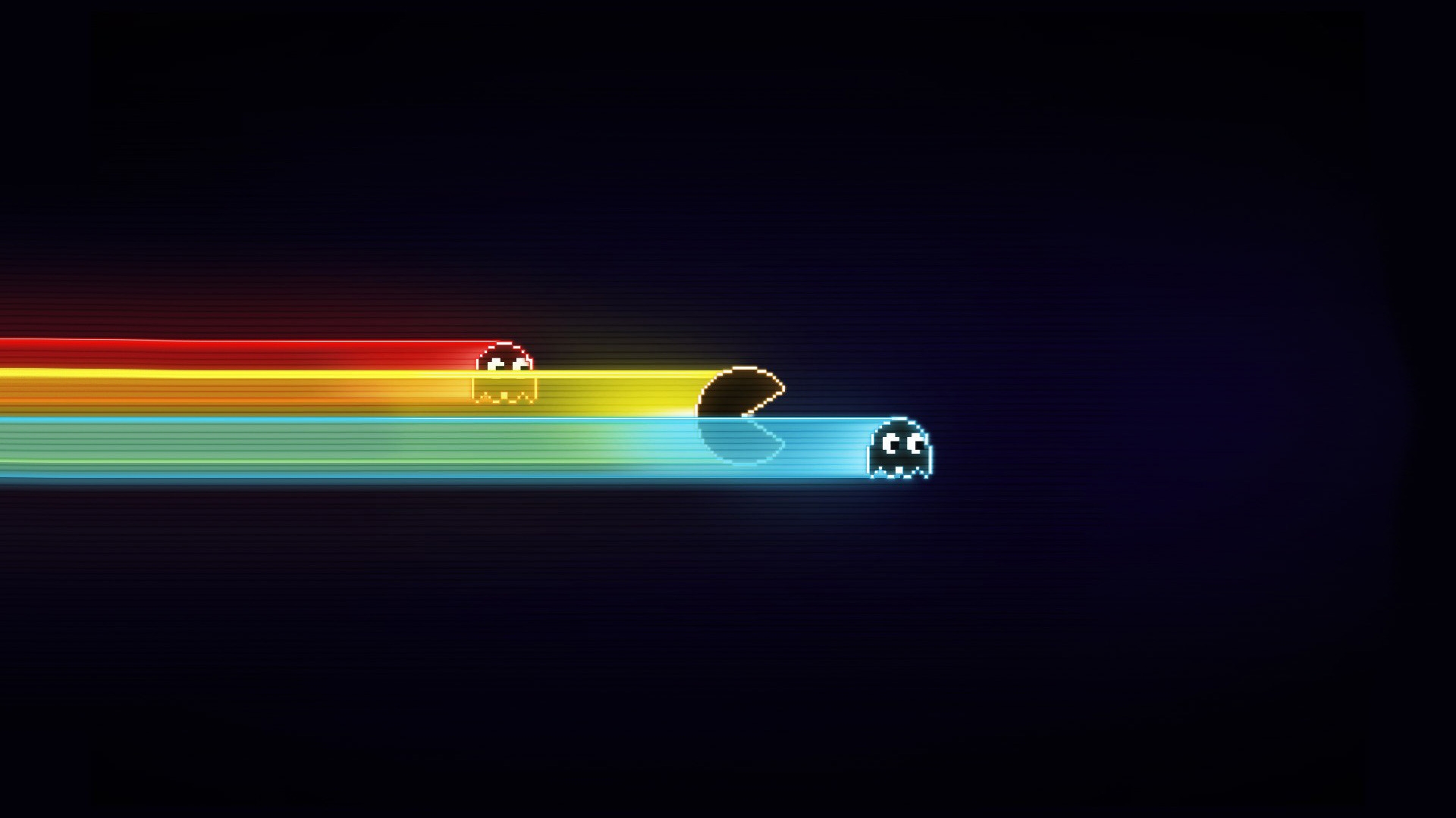 Pac Man for 1920 x 1080 HDTV 1080p resolution