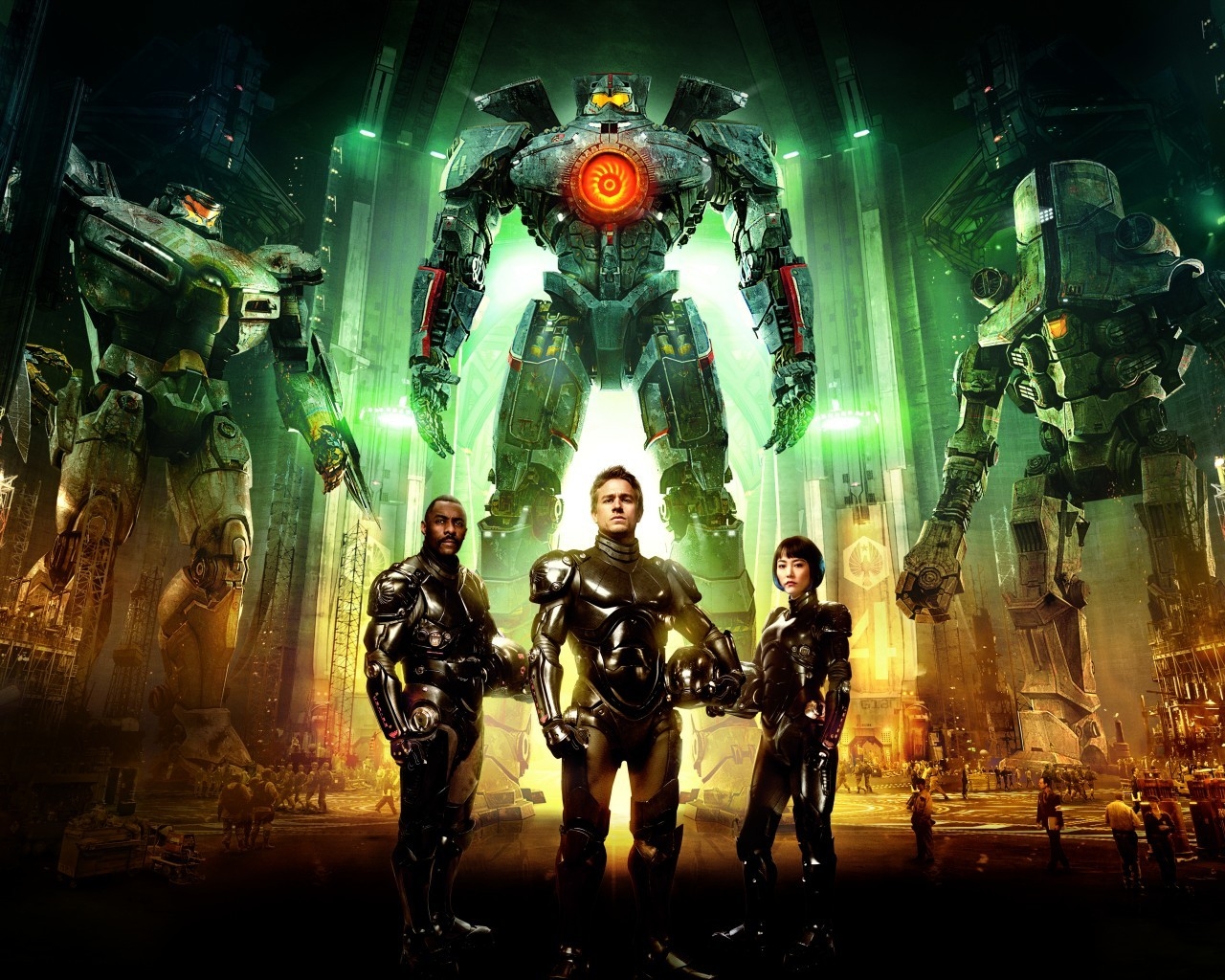 Pacific Rim Characters for 1280 x 1024 resolution
