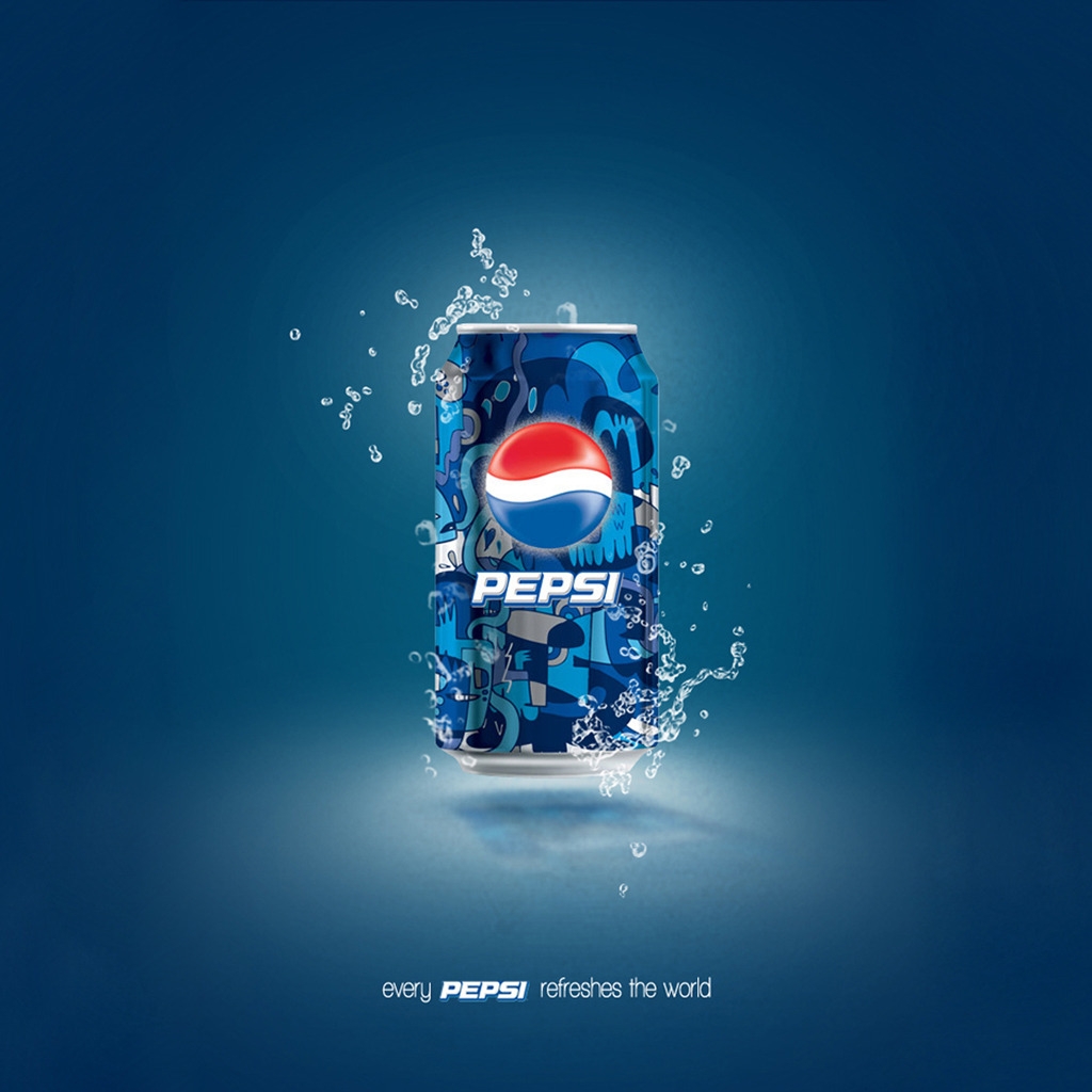 Pepsi Can for 1024 x 1024 iPad resolution