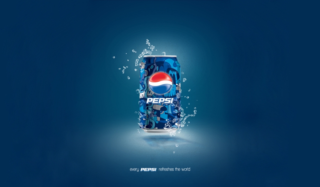 Pepsi Can for 1024 x 600 widescreen resolution