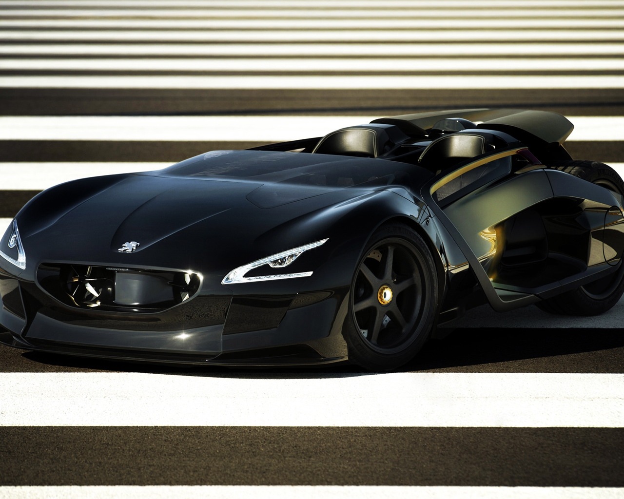 Peugeot EX1 Concept for 1280 x 1024 resolution