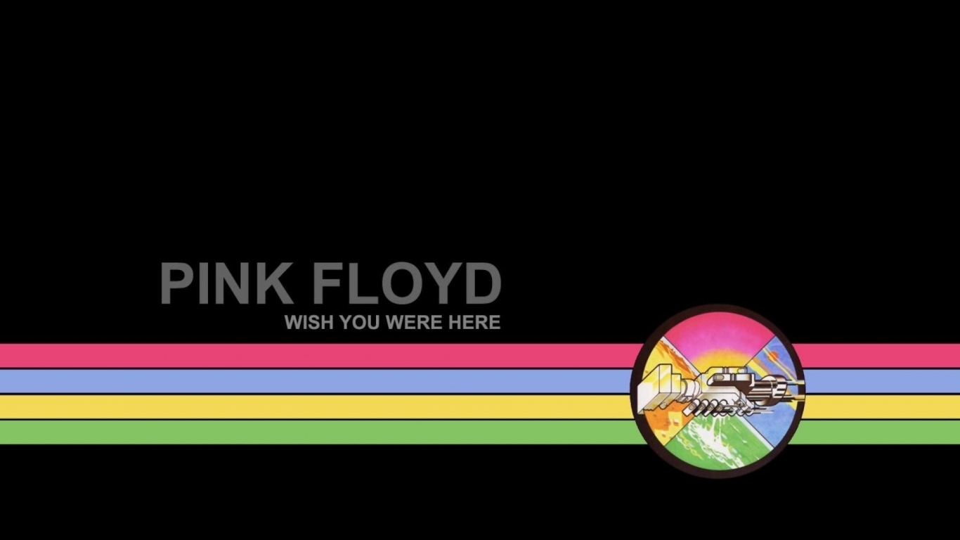 Pink Floyd Logo for 1366 x 768 HDTV resolution