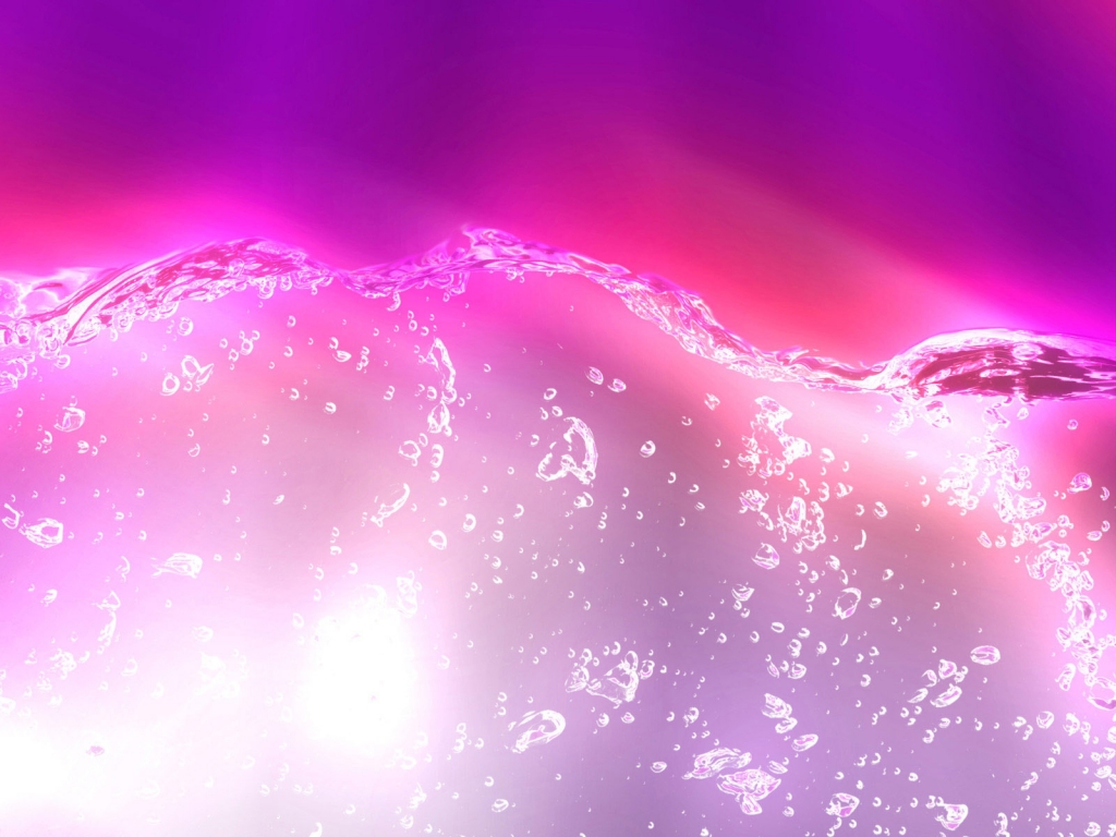 Pink water for 1024 x 768 resolution