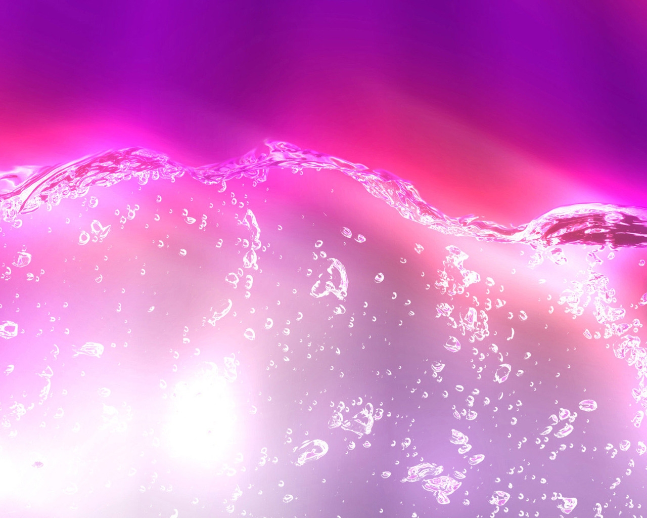 Pink water for 1280 x 1024 resolution