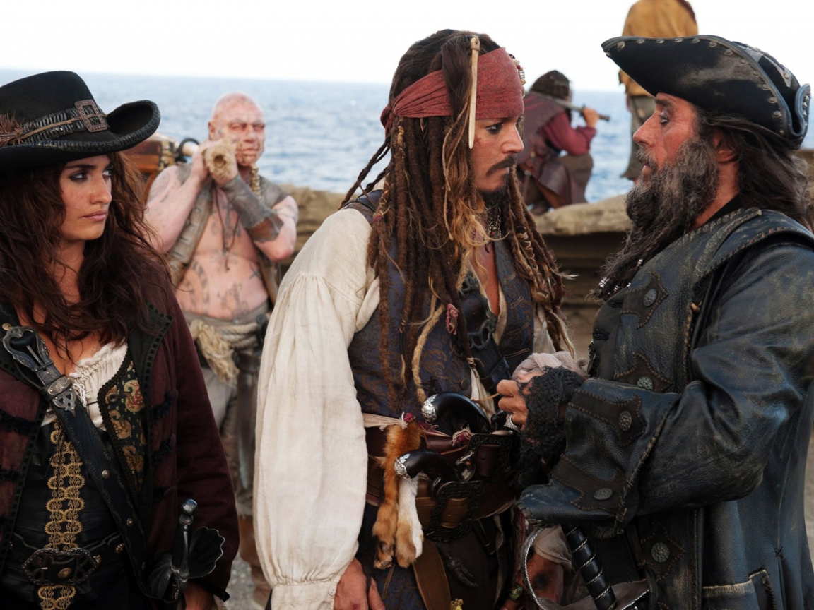 Pirates of the Caribbean 4 for 1152 x 864 resolution