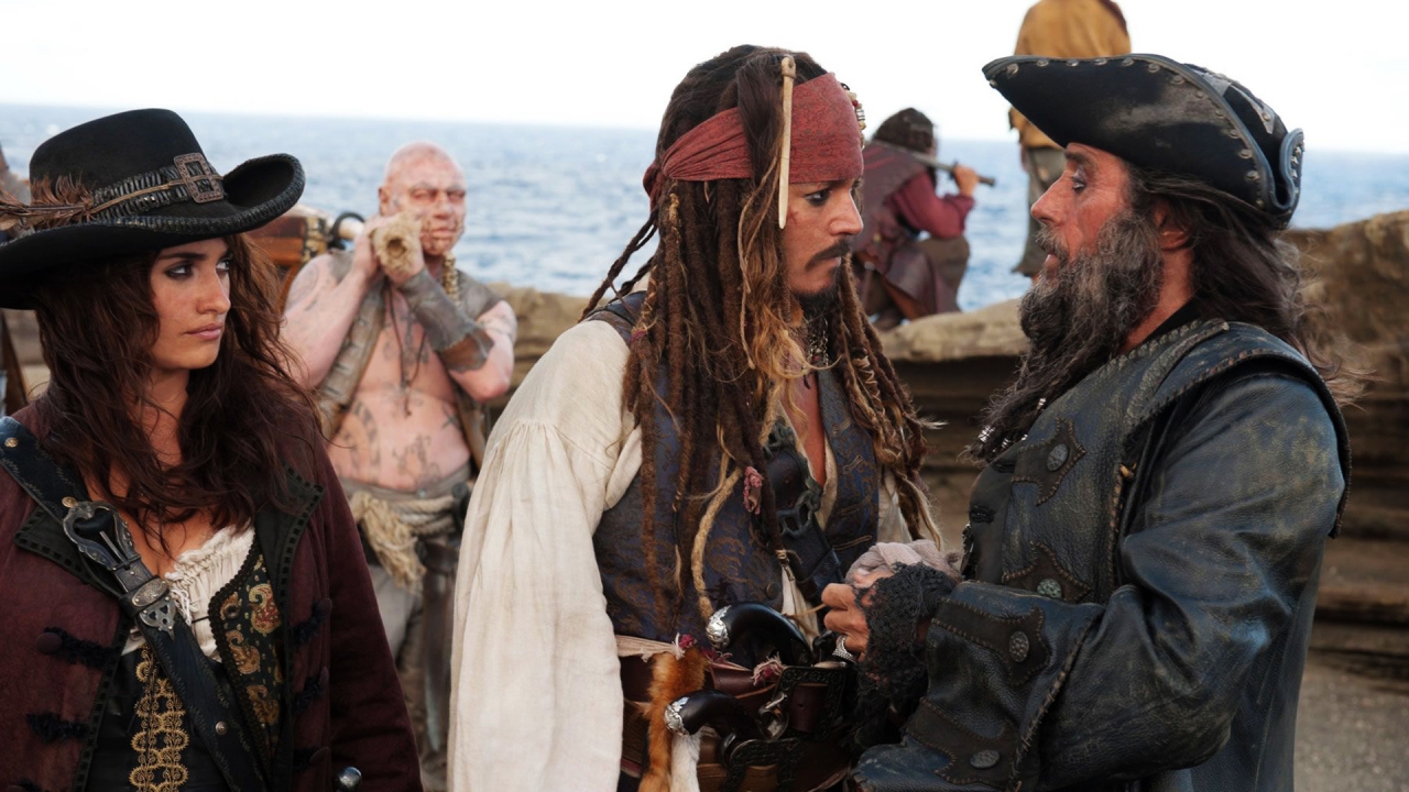 Pirates of the Caribbean 4 for 1280 x 720 HDTV 720p resolution