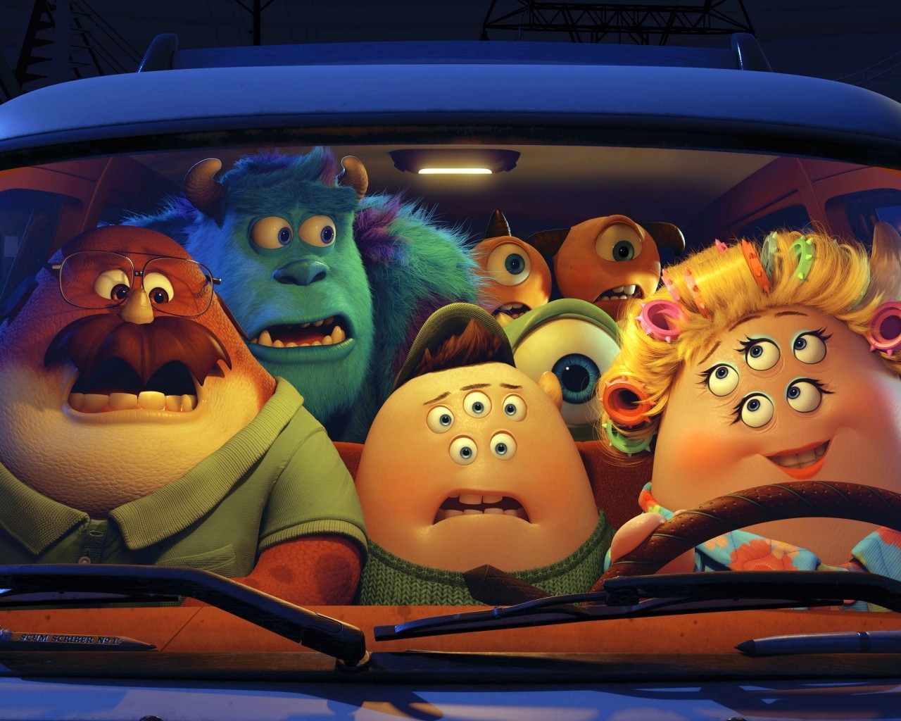 Pixar Monsters University Film for 1280 x 1024 resolution
