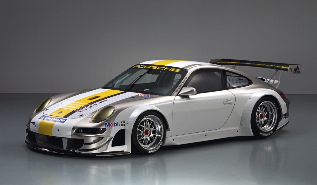 Porsche 911 GT3 RSR Studio for 1024 x 600 widescreen resolution