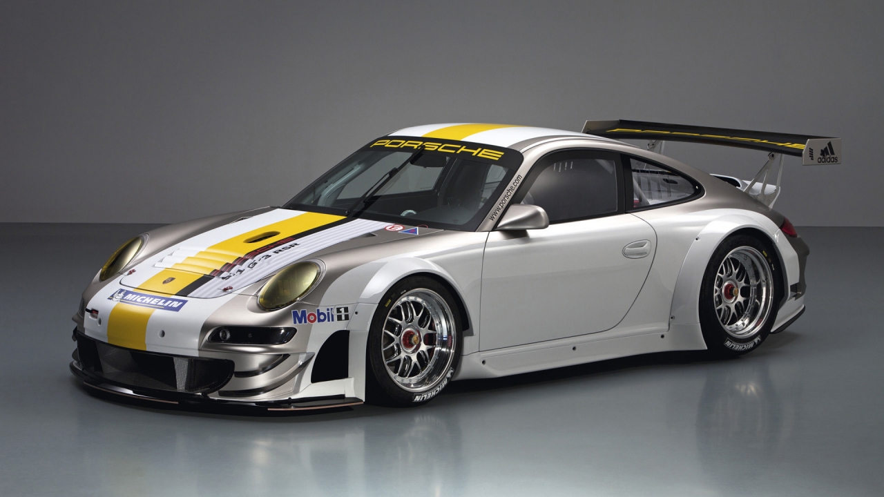 Porsche 911 GT3 RSR Studio for 1280 x 720 HDTV 720p resolution