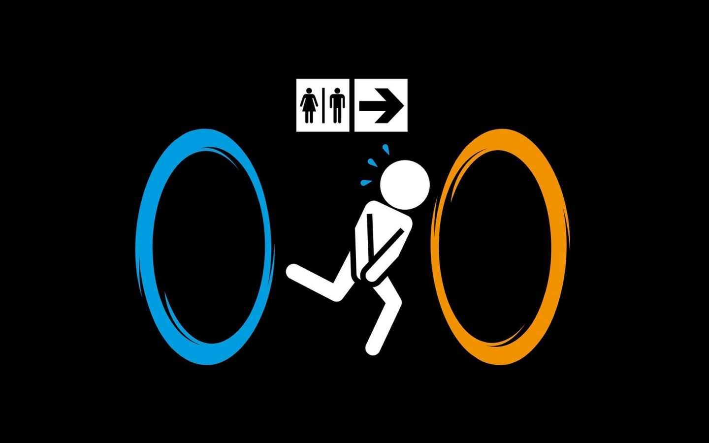 Portal Funny for 1440 x 900 widescreen resolution
