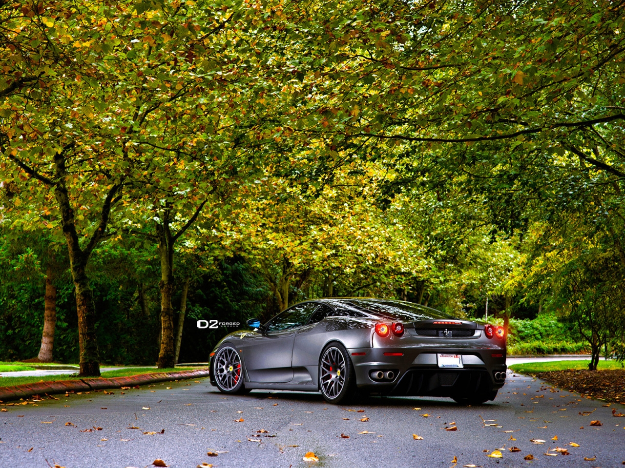Rear of D2Forged Ferrari F430 for 1280 x 960 resolution