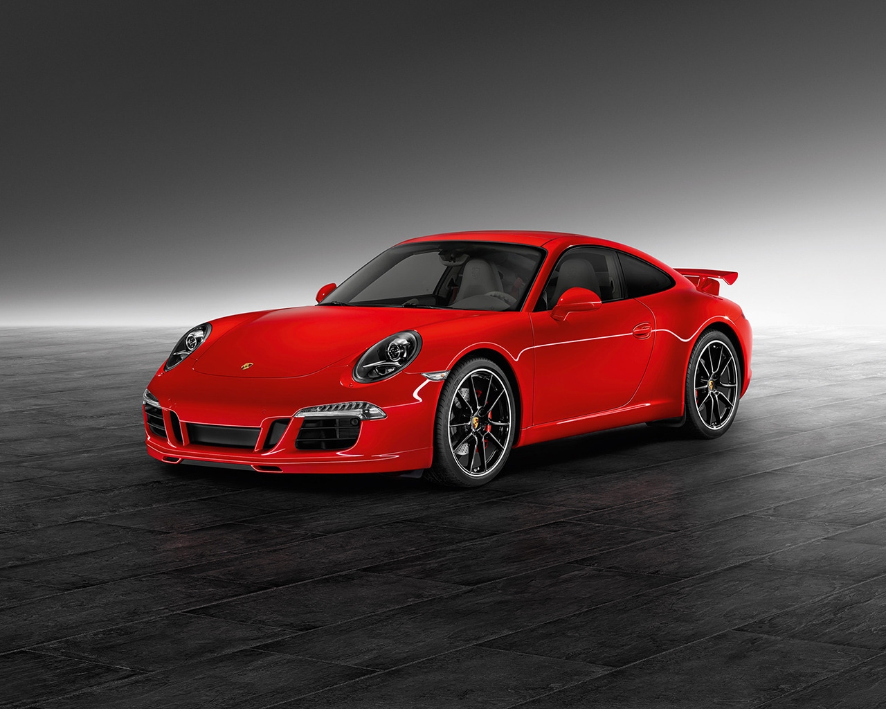 Red 911 Carrera S for 1280 x 1024 resolution