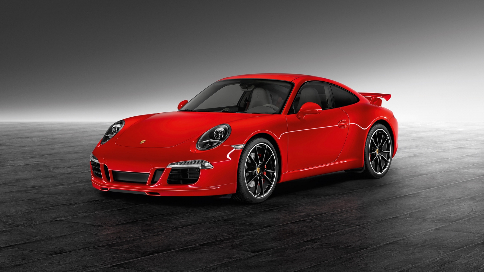 Red 911 Carrera S for 1600 x 900 HDTV resolution