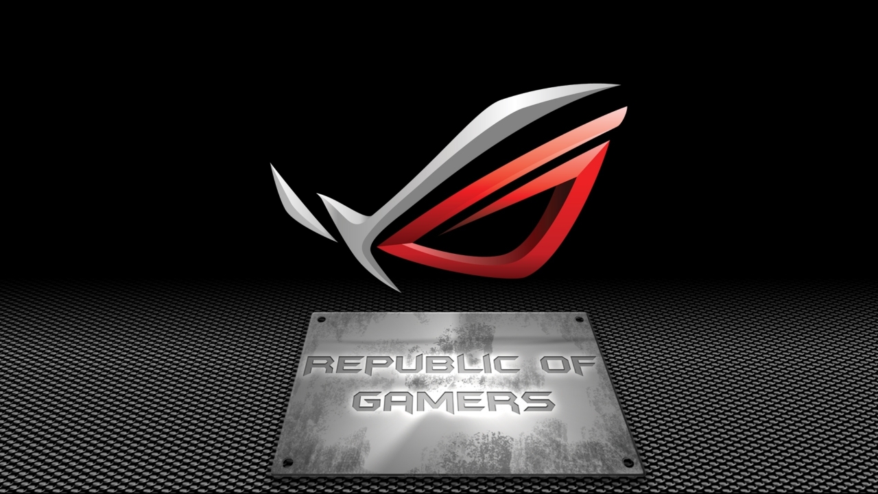 Republic of Gamers Asus for 1280 x 720 HDTV 720p resolution