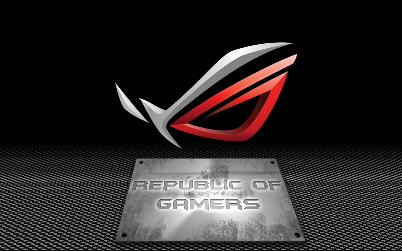 Republic of Gamers Asus for 1280 x 800 widescreen resolution