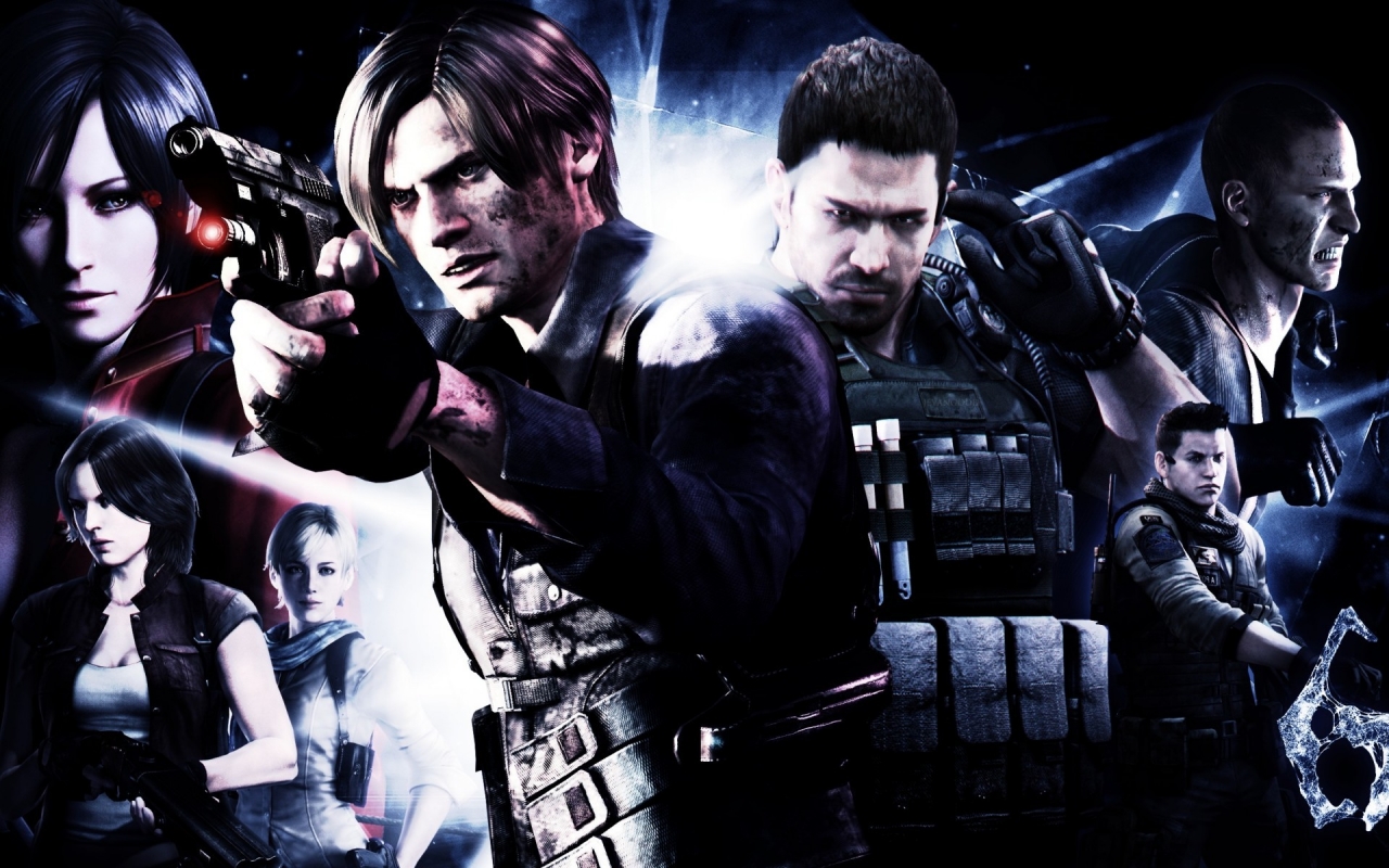 Resident Evil 6 Leon Scott Kennedy for 1280 x 800 widescreen resolution