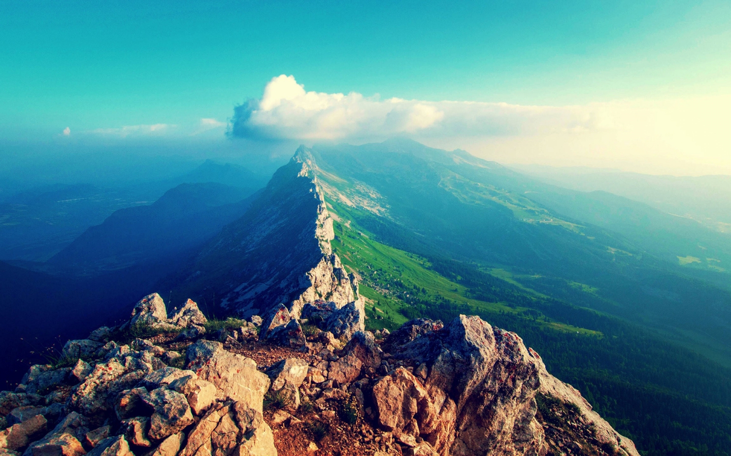 Ridge Mountains for 1440 x 900 widescreen resolution