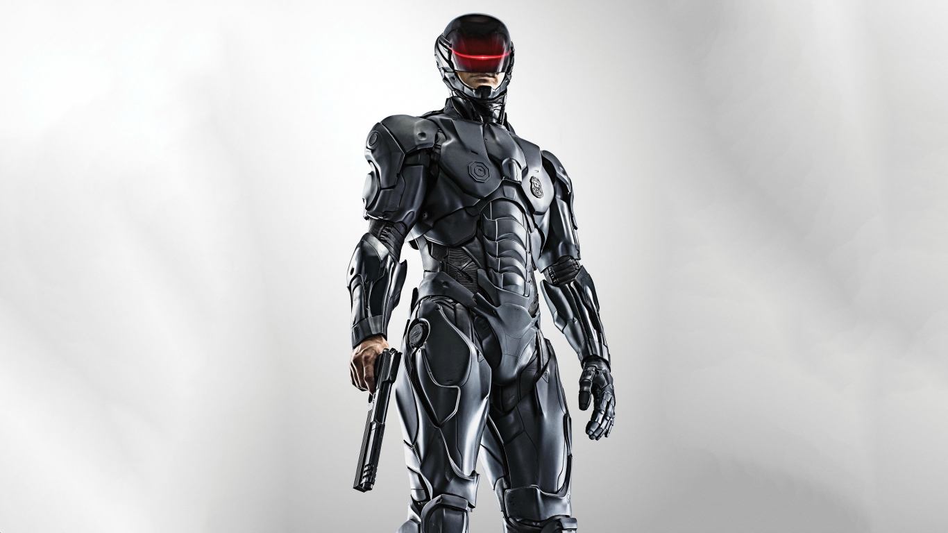 Robocop 2014 Poster for 1366 x 768 HDTV resolution