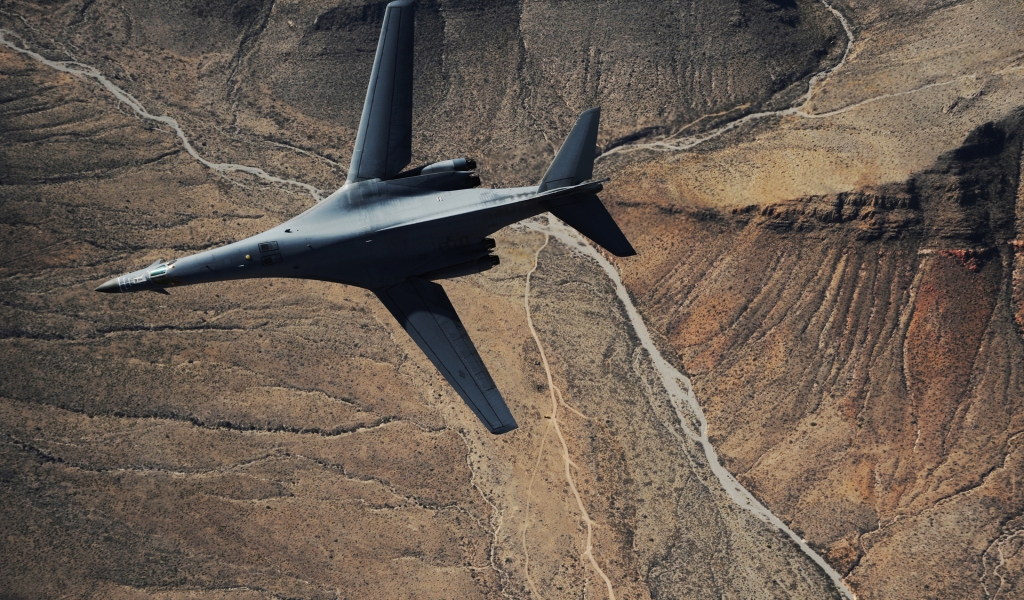 Rockwell B1 Lancer for 1024 x 600 widescreen resolution