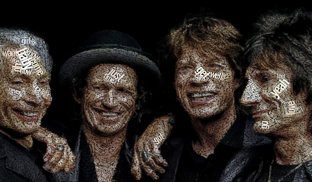 Rolling Stones Members for 1024 x 600 widescreen resolution