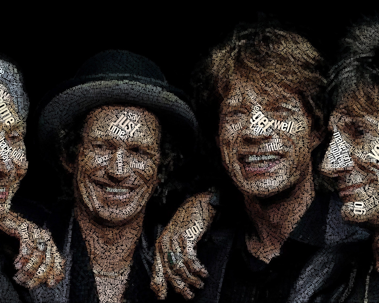 Rolling Stones Members for 1280 x 1024 resolution