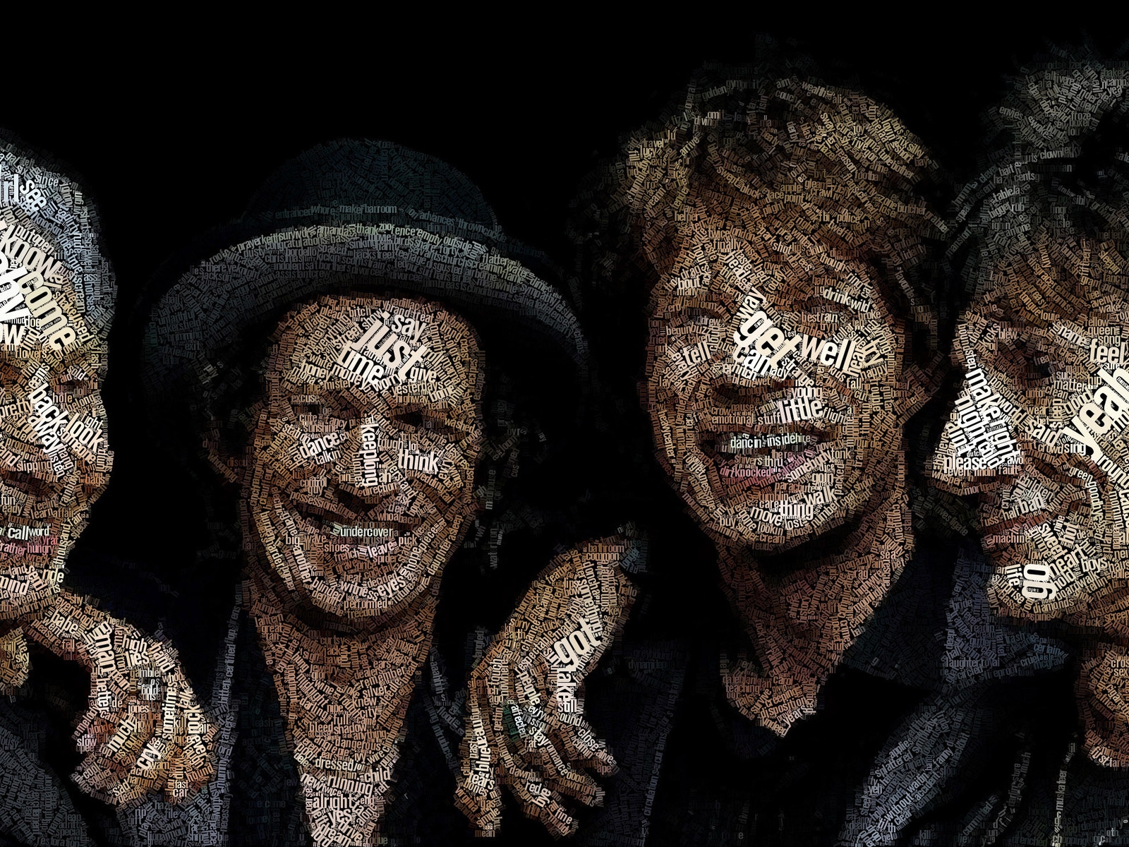 Rolling Stones Members for 1600 x 1200 resolution