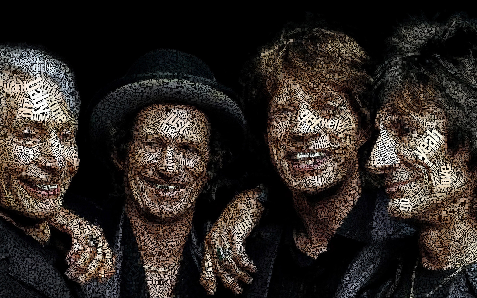 Rolling Stones Members for 1920 x 1200 widescreen resolution
