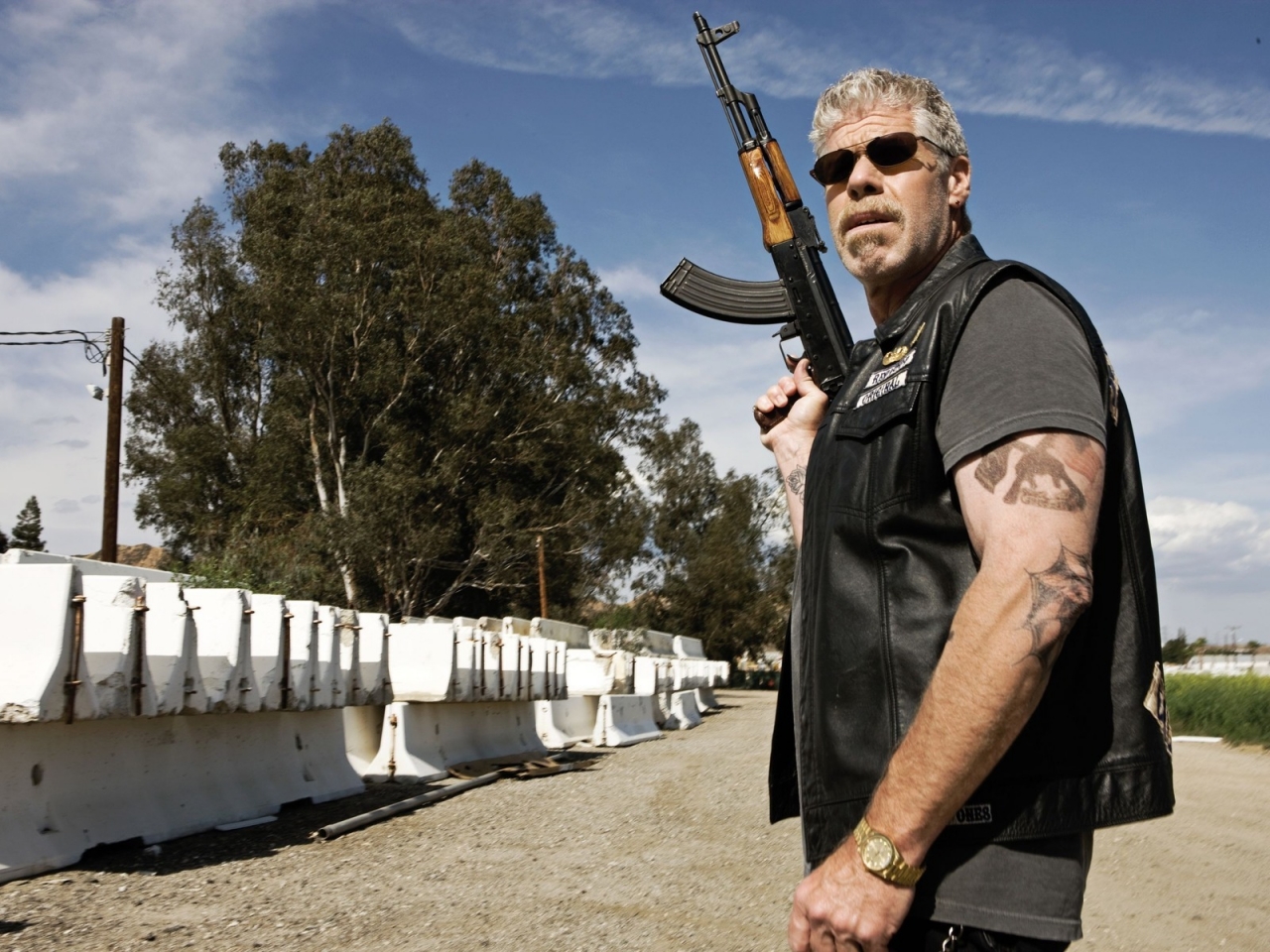 Ron Perlman Sons of Anarchy for 1280 x 960 resolution