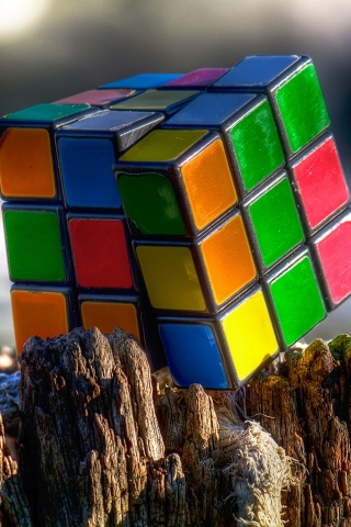 Rubiks Cube for 320 x 480 iPhone resolution