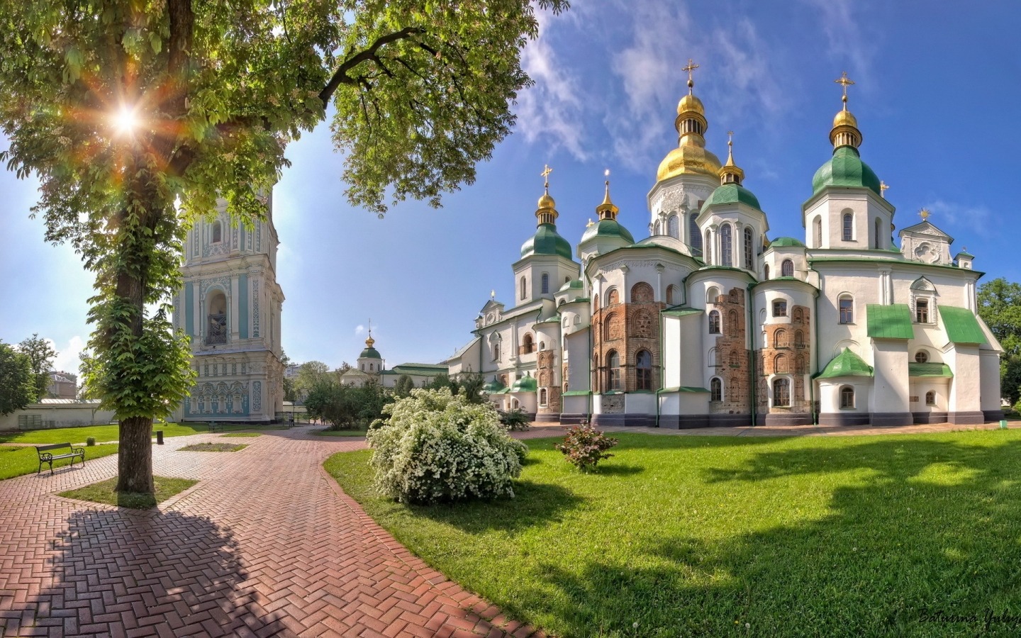 Saint Sophia Cathedral Kiev for 1440 x 900 widescreen resolution