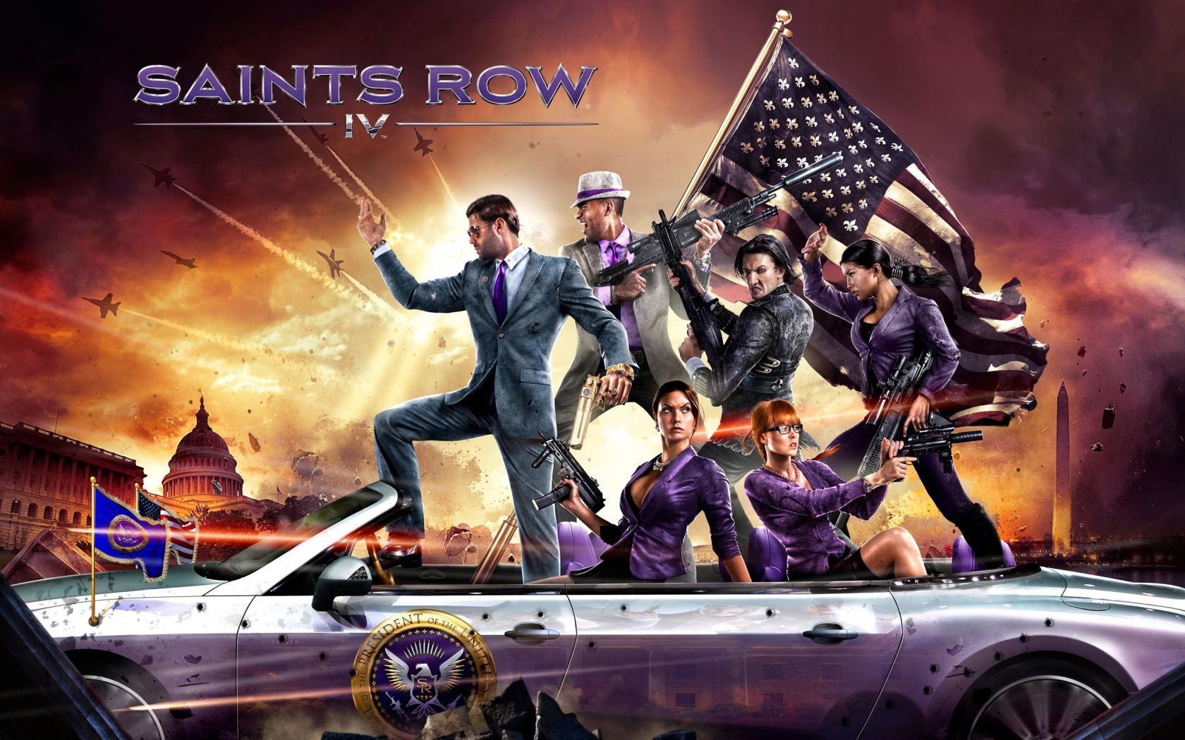 Saints Row 4 for 1680 x 1050 widescreen resolution