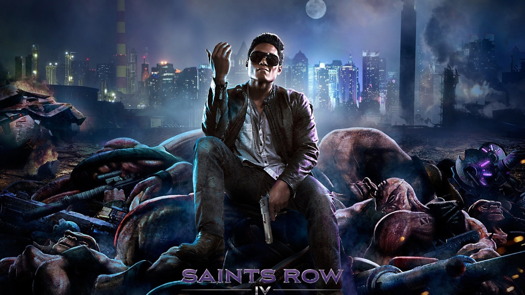 Saints Row 4 Poster for 1680 x 945 HDTV resolution