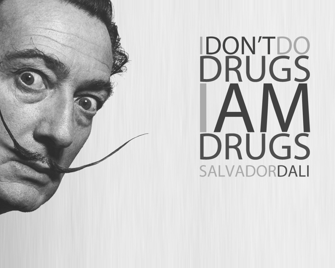 Salvador Dali Quote for 1280 x 1024 resolution