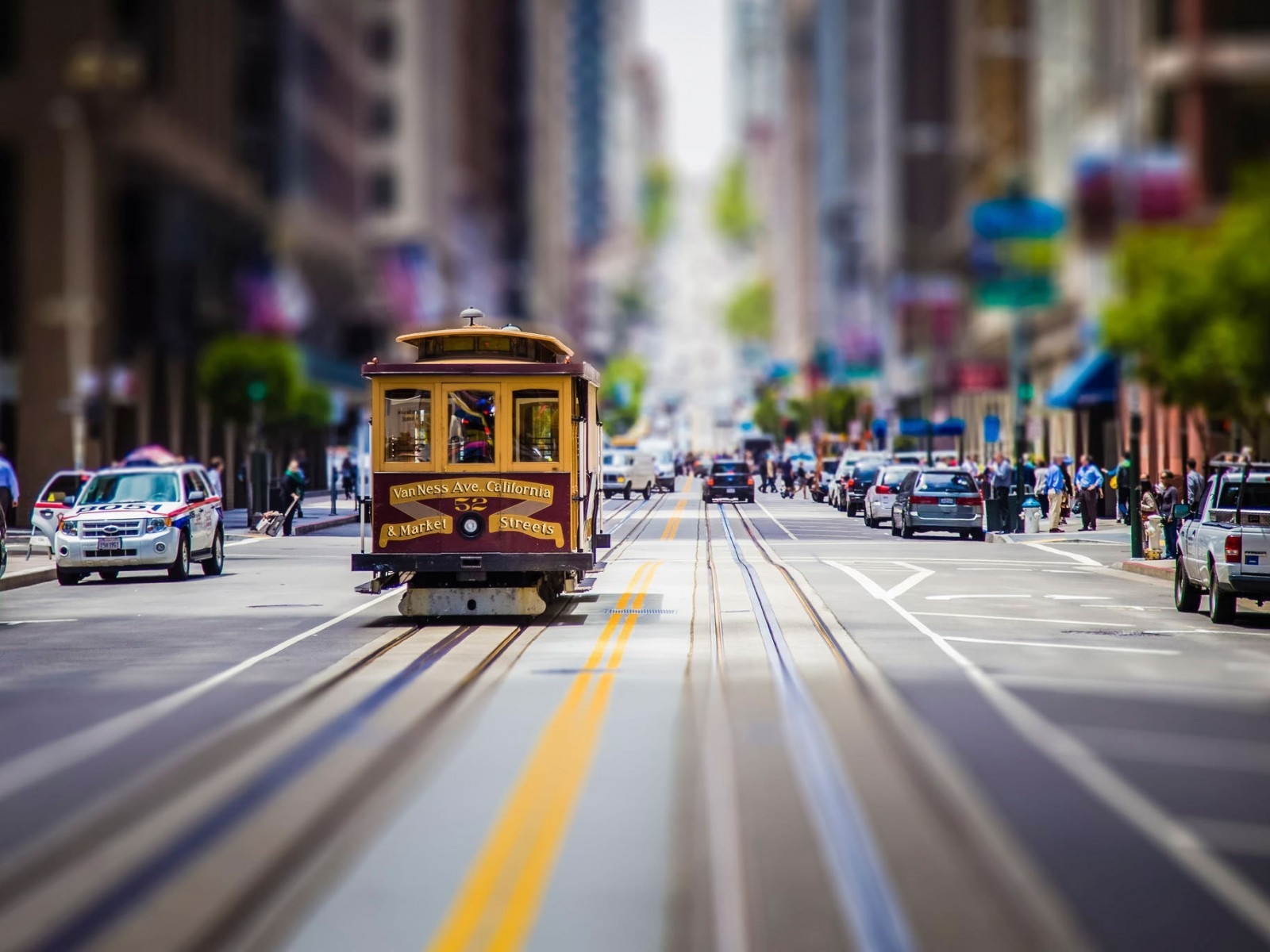 San Francisco Vintage Tram for 1600 x 1200 resolution