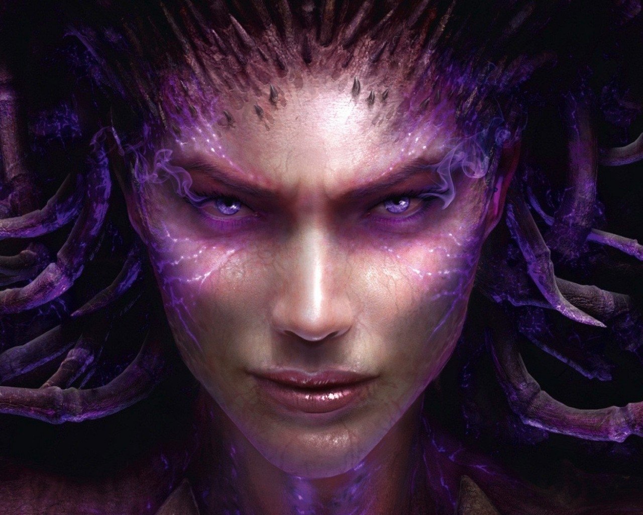 Sarah Kerrigan StarCraft 2 for 1280 x 1024 resolution