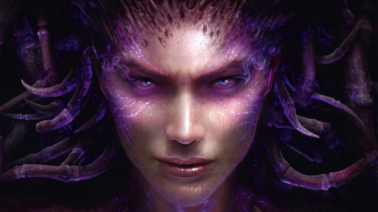 Sarah Kerrigan StarCraft 2 for 1280 x 720 HDTV 720p resolution