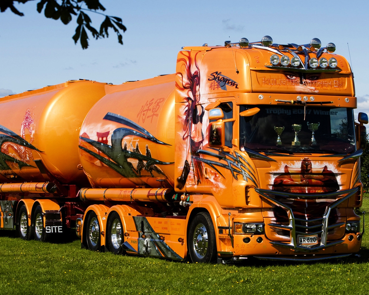 Scania Tanker for 1280 x 1024 resolution