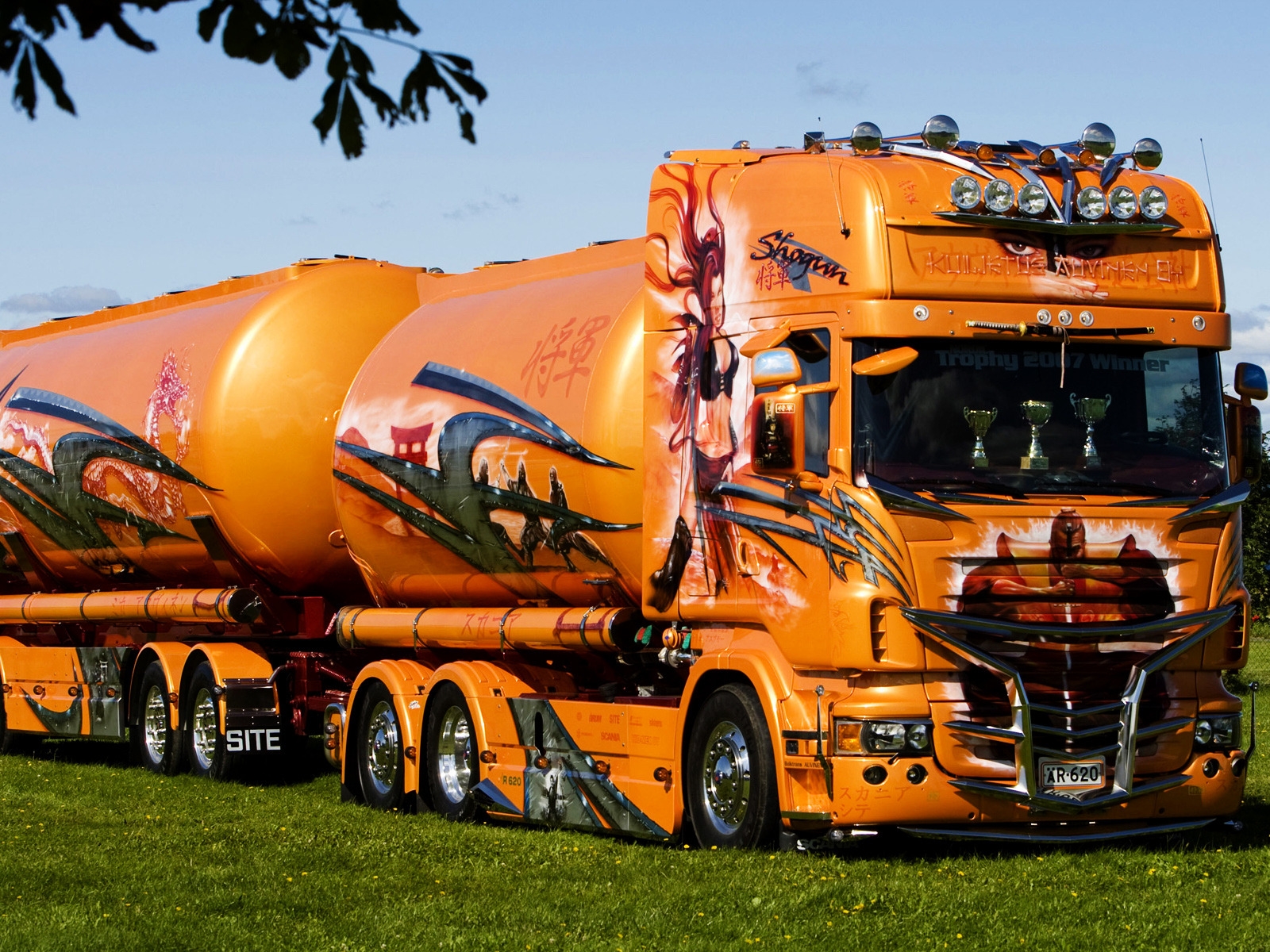 Scania Tanker for 1600 x 1200 resolution