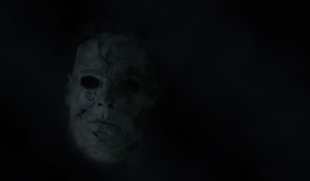Scary Dark Face for 1024 x 600 widescreen resolution