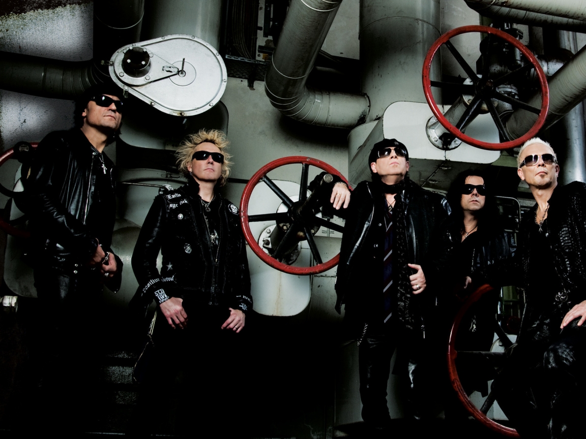 Scorpions Band for 1152 x 864 resolution