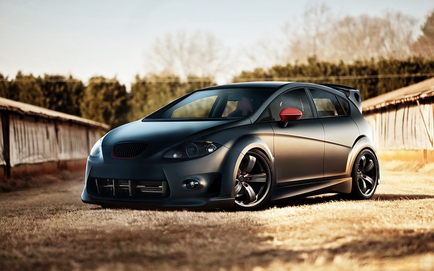 Seat Leon Tunning Front Angle for 1440 x 900 widescreen resolution
