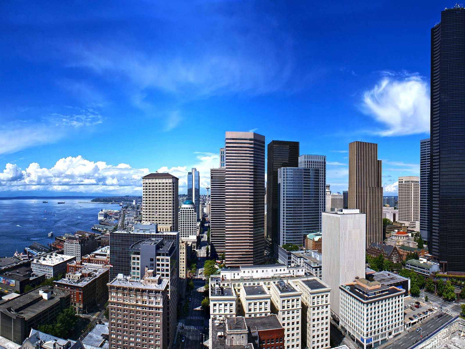 Seattle Town for 1600 x 1200 resolution