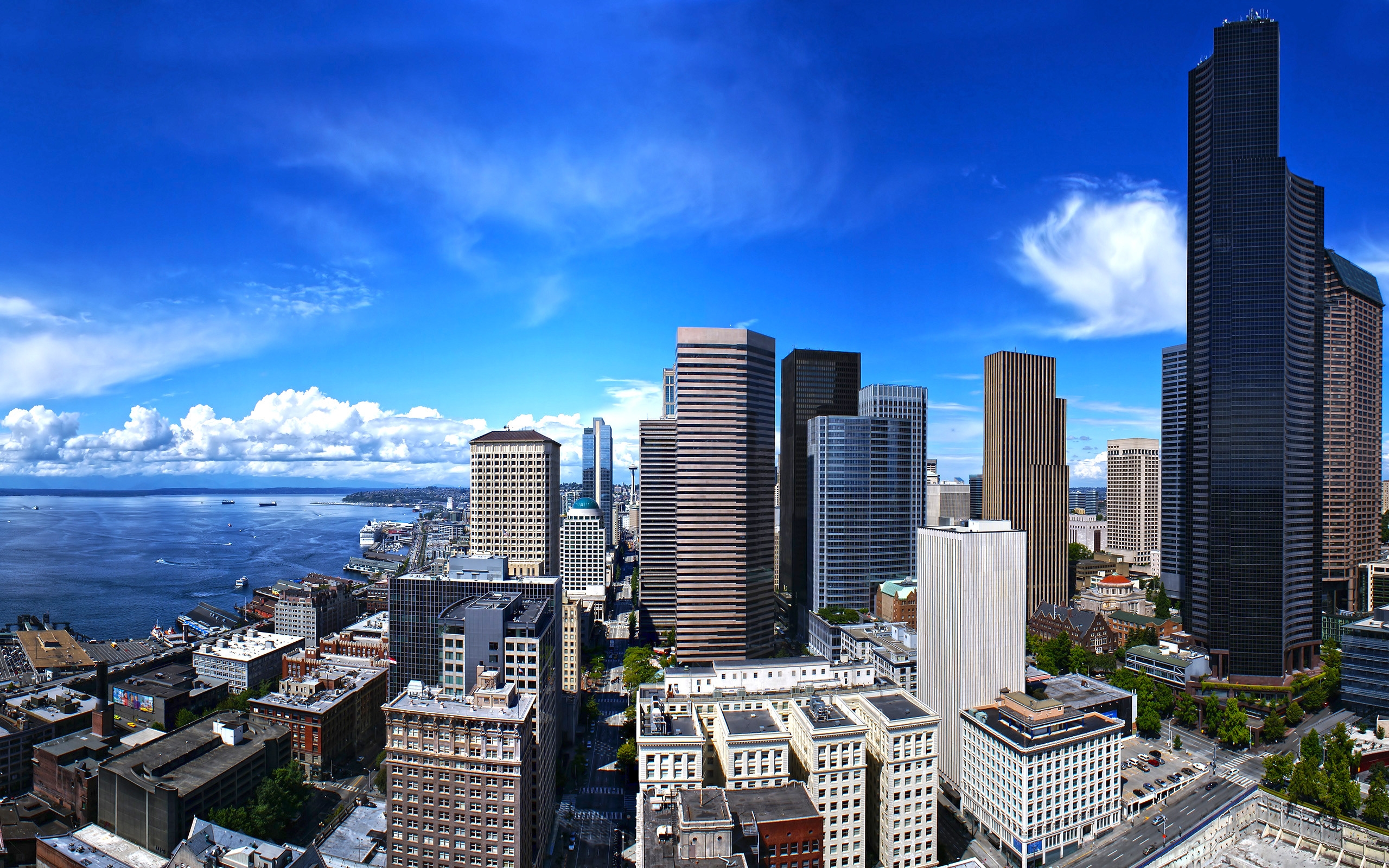Seattle Town for 2560 x 1600 widescreen resolution