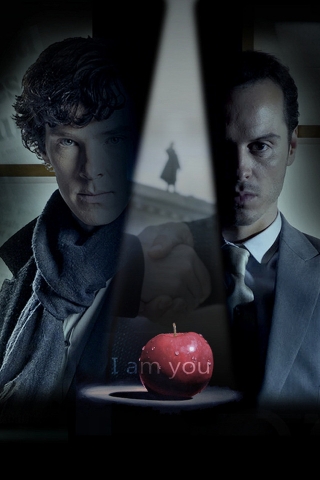 Sherlock and Moriarty for 320 x 480 iPhone resolution