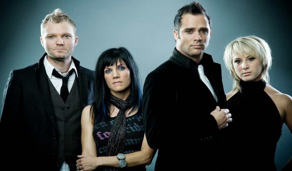 Skillet Band for 1024 x 600 widescreen resolution