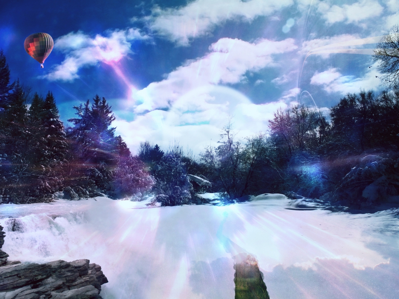 Snowy Dream for 1280 x 960 resolution