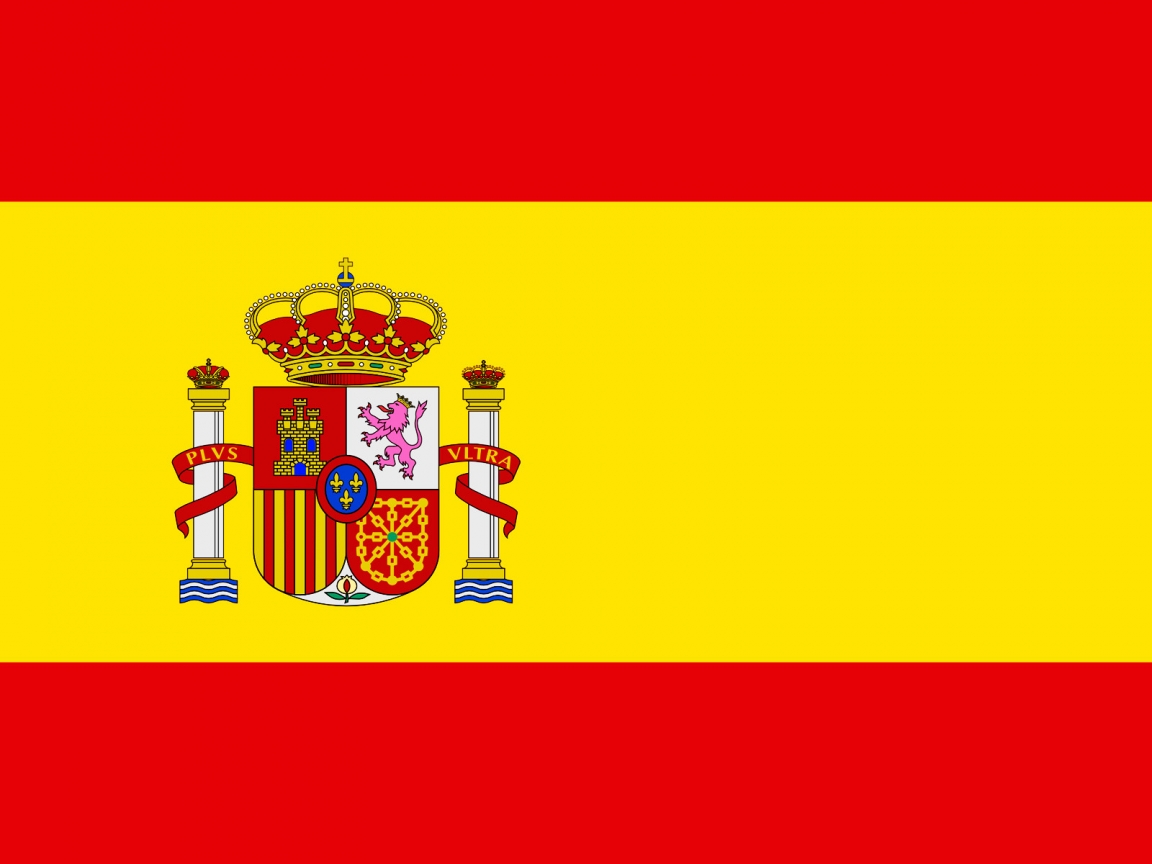 Spain Flag for 1152 x 864 resolution