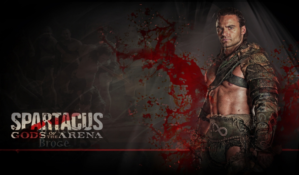Spartacus Gannicus for 1024 x 600 widescreen resolution