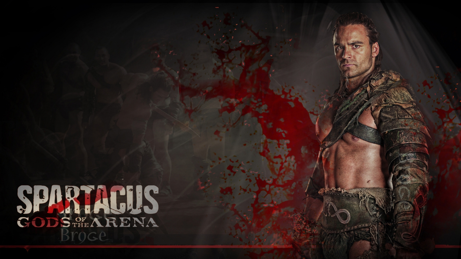 Spartacus Gannicus for 1600 x 900 HDTV resolution