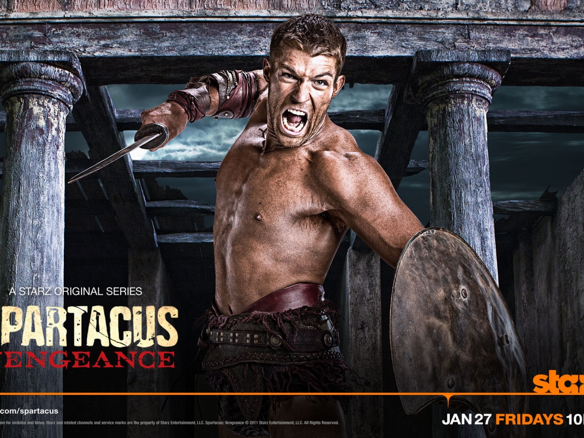 Spartacus Vengeance for 1152 x 864 resolution